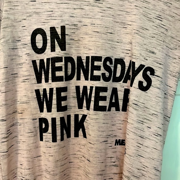 JUNIORS MEAN GIRLS TEE : SIZE MEDIUM - Picture 2 of 3